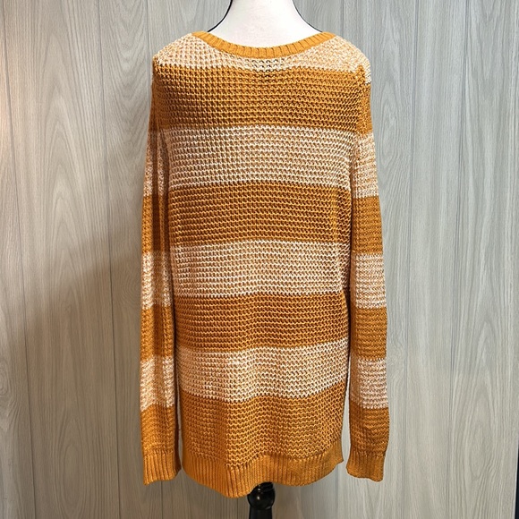 a.n.a striped knit sweater size XL - Picture 5 of 14